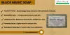 بلیک میجک صابن 100 جی ایم